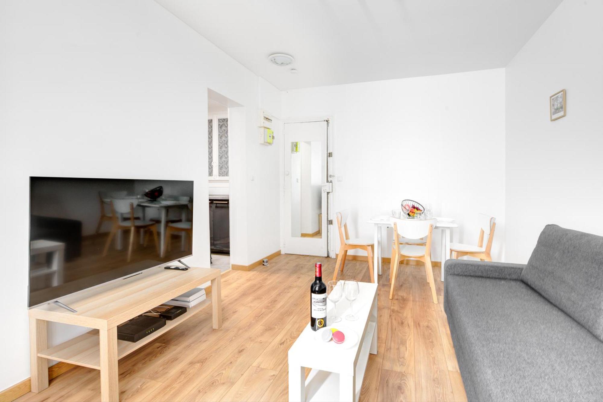 4 Personnes Charmant Appartement Paris 13Eme Экстерьер фото