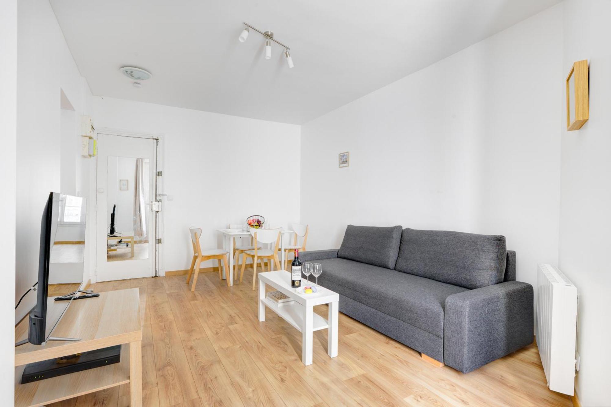 4 Personnes Charmant Appartement Paris 13Eme Экстерьер фото